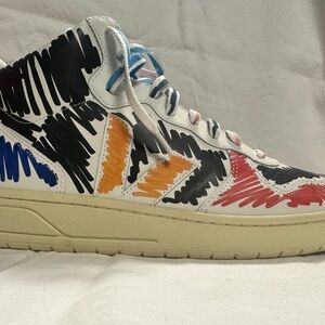 Marni Multicolor Scribble Sneakers